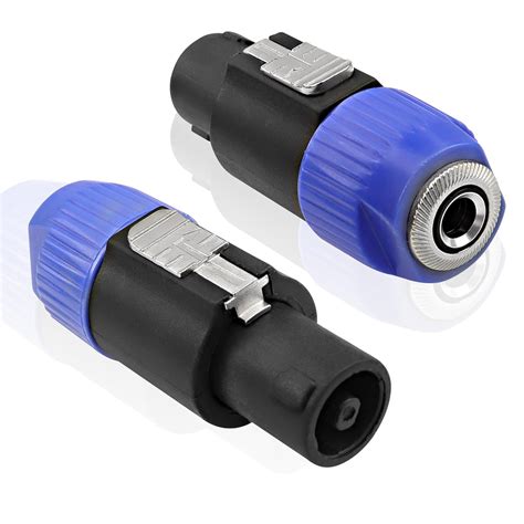 Amazon MEIRIYFA Speakon To 1 4 6 35mm Adapter Connector NL4FX 4