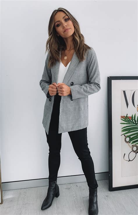 Brooklyn times blazer check – Artofit