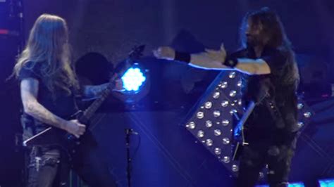 The Haunted Guitarist Ola Englund Peforms Davidian With Machine Head