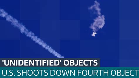 U S Military Shoots Down Fourth Unidentified Object Over North