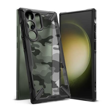 Ringke Fusion X Design Camo Black Case For Samsung Galaxy S Ultra