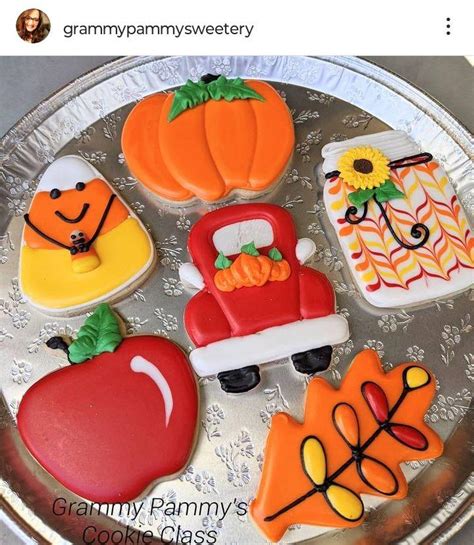 Cookie Decorating Fall Shapes Course Information And Schedule Fcaae