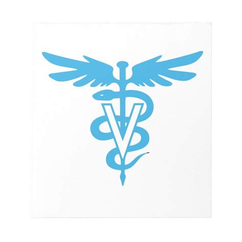 Veterinary medicine symbol notepad | Zazzle | Veterinary medicine ...