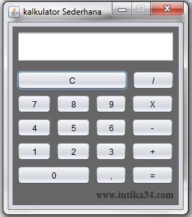 Membuat Kalkulator Dengan Netbeans