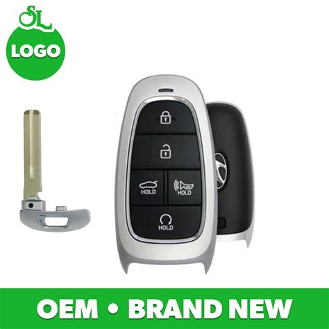 HYUNDAI 5 BTN L U P T RS SMART KEY FCC TQ8 FOB 4F27 DN8 OE