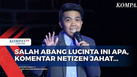 Stand Up Arif Brata Tirukan Suara Lucinta Luna Saat Nyanyi Lucu Parah