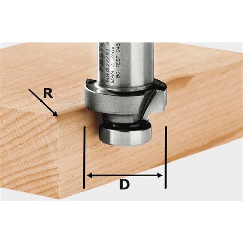 FESTOOL Abrundfräser HW Radius 4 mm