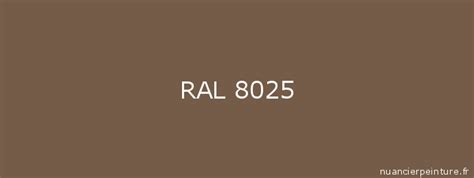 RAL 8025 Peinture RAL 8025 Brun pâle NuancierPeinture fr