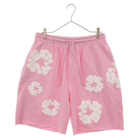 denim tears cotton wreath sweat shorts