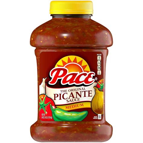 Pace Picante Sauce Medium 64 Ounce Pack Of 6 Grocery