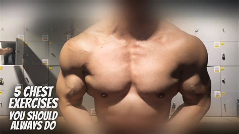 5 Chest Exercises You Should Be Doing Youtube