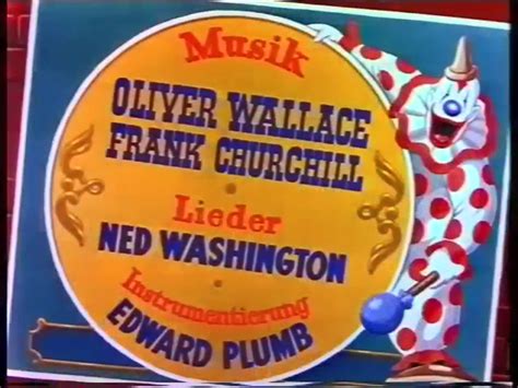Dumbo German Voice Cast Willdubguru