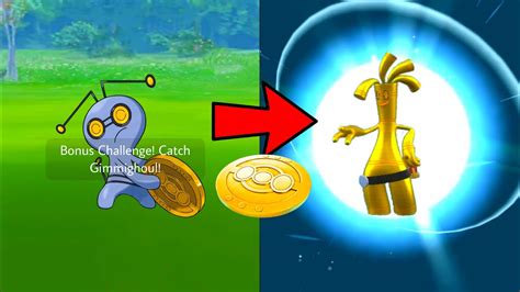 What😳 Gimmighoul And Gholdengo Pokemon Go Mystery Coin Youtube