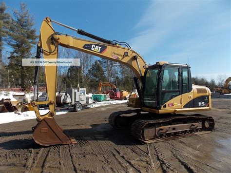 2008 Caterpillar 312cl Excavator Cat Trackhoe 2 900 Hours Machine