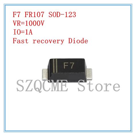 Pcs F Fr A V Fast Recovery Diode Sod Smd Diodes