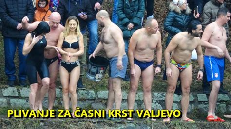 Plivanje za Časni krst 2024 Bogojavljenje Valjevo FotoVoja Plivanje za