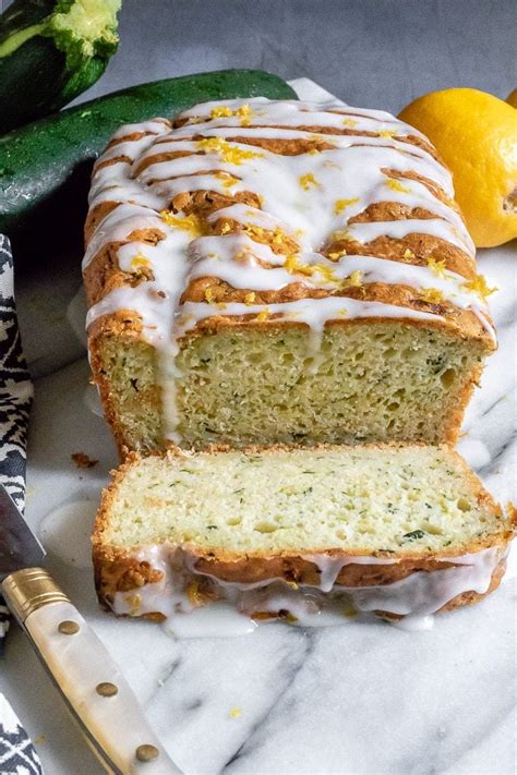 Courgette Cake with Lemon Drizzle - Veggie Desserts