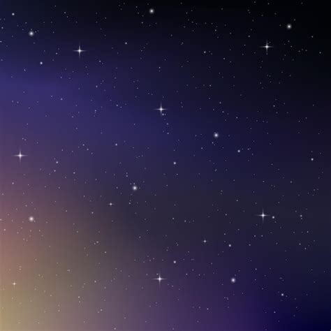 Premium Vector Star Blue Background Starry Night Sky Realistic Purple Space Stardust Light