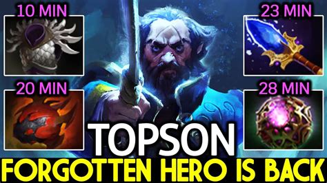 TOPSON Kunkka Bring Forgotten Hero Is Back Full Tanky Build Dota 2