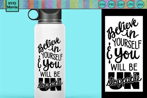 Fitness Svg File Water Bottle Svg Workout Svg Gym Svg