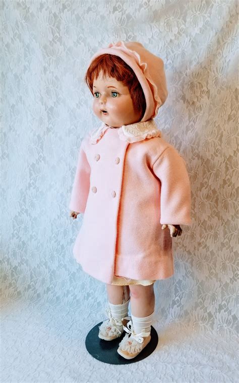 No Reserves Peggy-Joyce Haunted Doll ~ HUGE 26 Composition Baby Doll 1930s ~ Paranormal ...