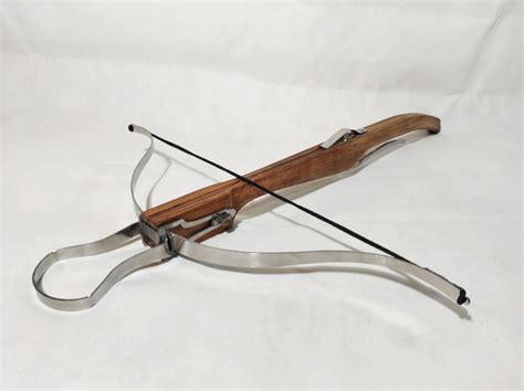 Medieval Wooden Crossbow Real Wooden Crossbow With Steel Bow And Butt For Sca Larp And