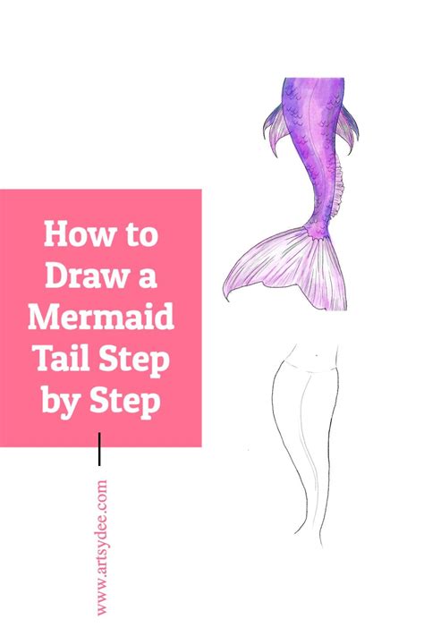 How To Draw A Mermaid Tail Step By Step Nbkomputer