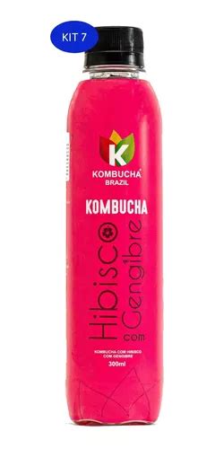 Kit Kombucha Sabor Hibisco Gengibre Ml Parcelamento Sem Juros