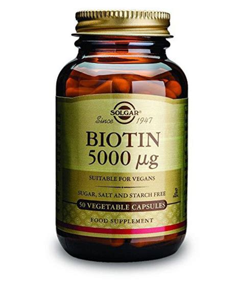 Solgar Biotin Mcg Capsule Gm Buy Solgar Biotin Mcg