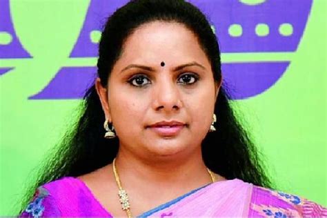 K Kavitha Kavitha To File Defamation Suit Against Bjp Mp