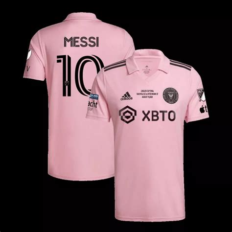 Camiseta Messi 10 Inter Miami Cf 2023 Primera Equipación Local Hombre