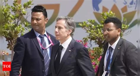 Blinken Says G20 Meeting In India Marred By Russia Ukraine War India