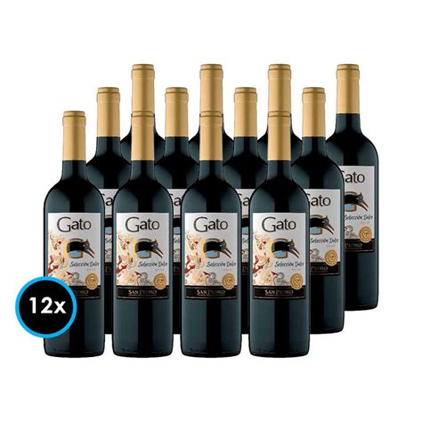 Booz cl CAJA GATO SELECCIÓN DULCE 12x Vino Gato Selección Dulce 750cc