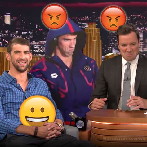 Michael Phelps Angry Face Stares Down Jimmy Fallon