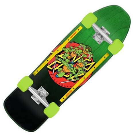 Santa Cruz Skateboards x Teenage Mutant Ninja Turtles Turtle Power 80's ...