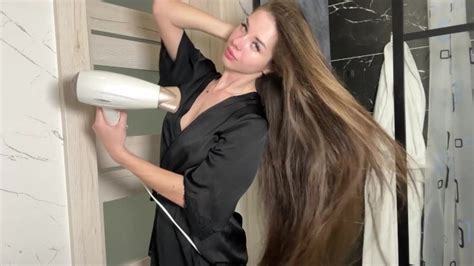 I Dry My Long Hair Diana Whales Full Video