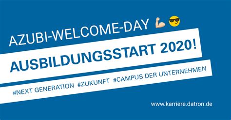 Ausbildungsstart 2020 Campus Der Unternehmen
