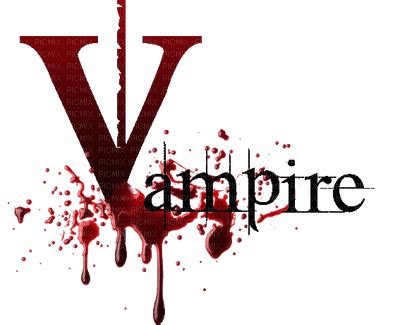 vampire text blood--sang - Free PNG - PicMix