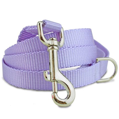 Lavender Nylon Dog Leash Recommended By Dog Trainers