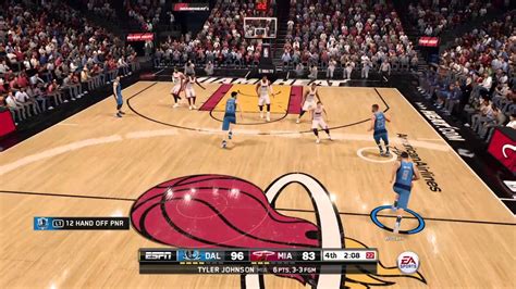 NBA LIVE 16 PS4 Gameplay Mami Heat Vs Dallas Mavericks YouTube