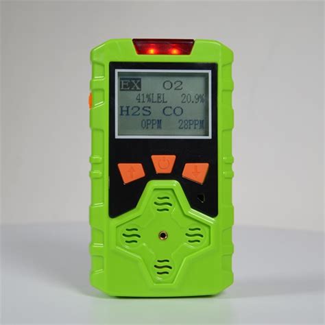 China Reliable Portable 4 In 1 Lel O2 Co H2s Gas Alarm Detector With Usb Charging Port