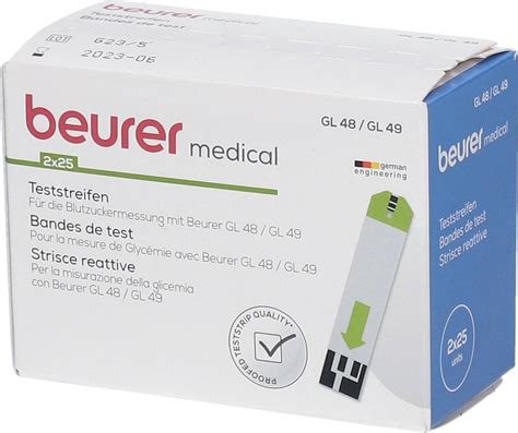 Beurer Teststreifen Gl48/49 • Hitta bästa priserna