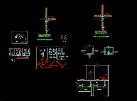 Detalles Sanitarios En AutoCAD Librería CAD