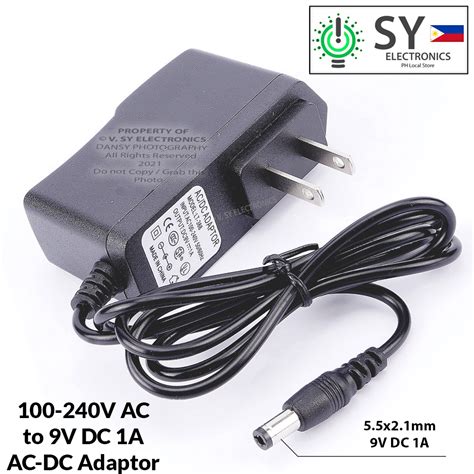 Input V Output Volt Power Adaptor V A Ac Dc Adapter With