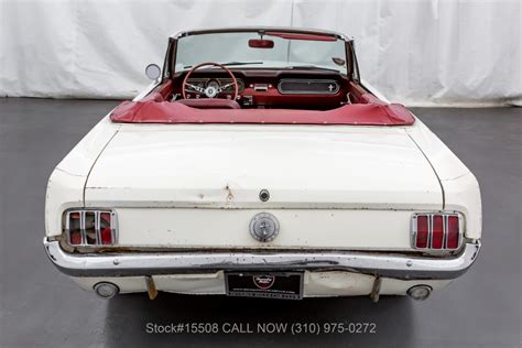 1966 Ford Mustang C Code Convertible Stock 15508 374 Visit