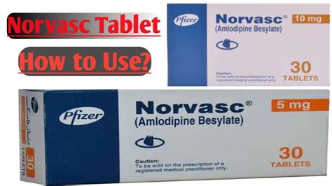 Amlodipine How To Use Norvasc Tablet YouTube