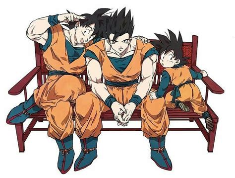 Goku, Gohan, Goten | Dragon ball super manga, Dragon ball super goku, Anime dragon ball