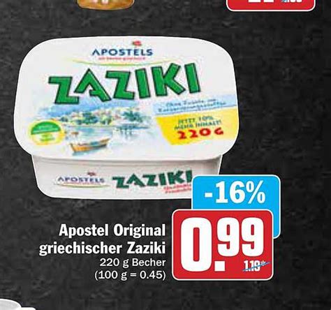 Apostel Original Griechischer Zaziki Angebot Bei Aez