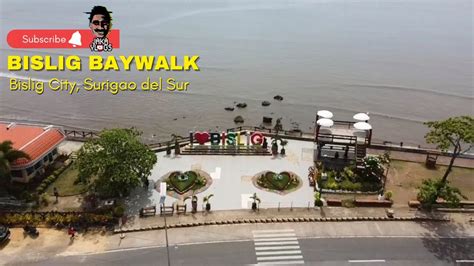 Bislig Baywalk Bislig City Surigao Del Sur Youtube