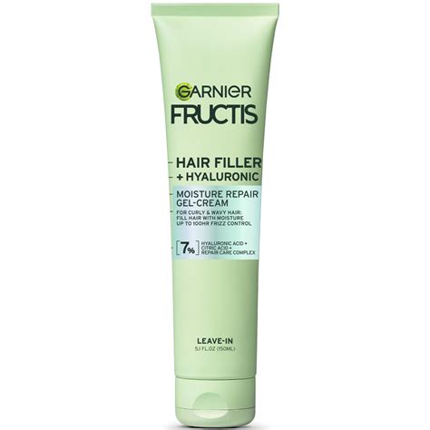 Garnier Fructis Hair Filler Hyaluronic Acid Moisture Repair Gel Cream